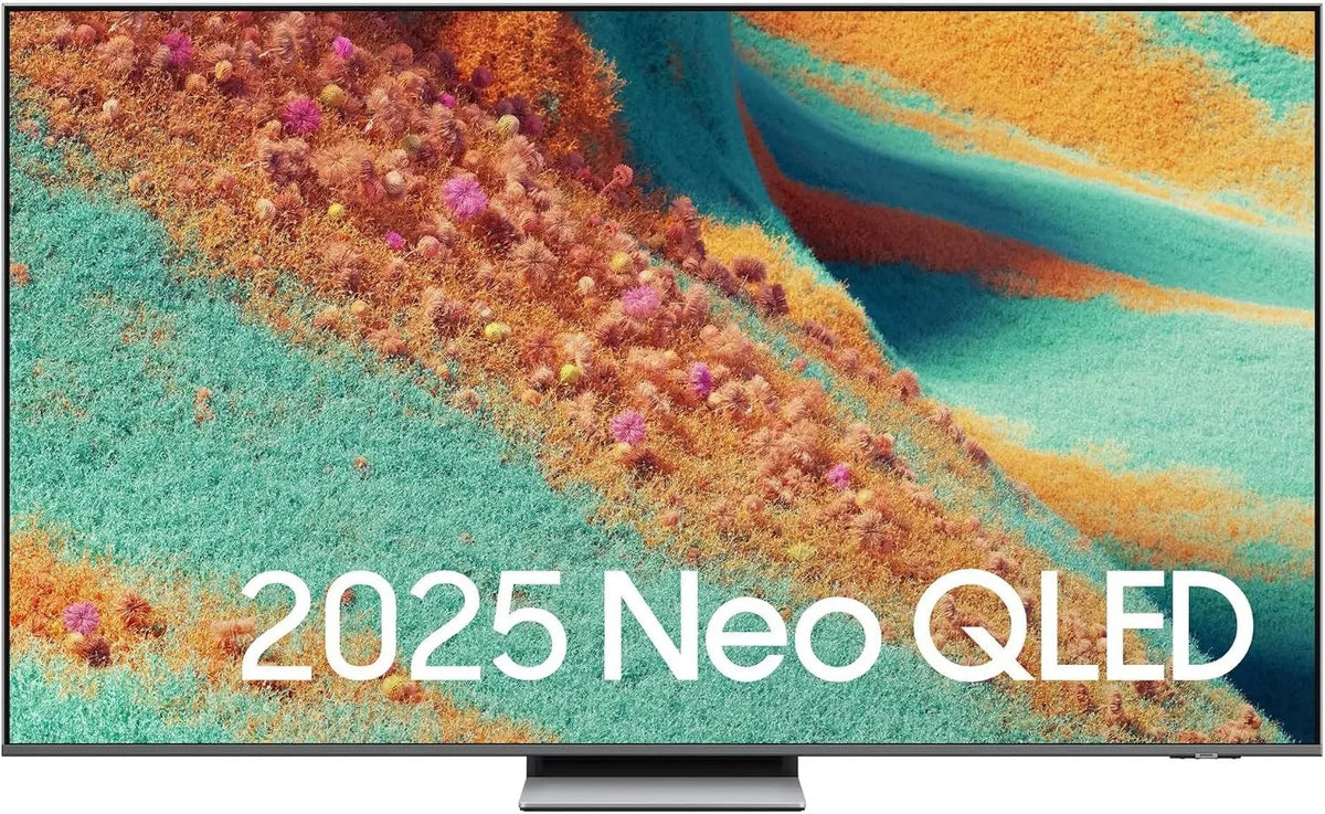 Samsung monitor komputerowy, QN85F NQ4 Smart TV, 138 cm, 144 Hz, TV, 4K UHD, QLED, wąskie, Quantum Matrix Slim Technology, AI Gen2 procesor, AirSlim design