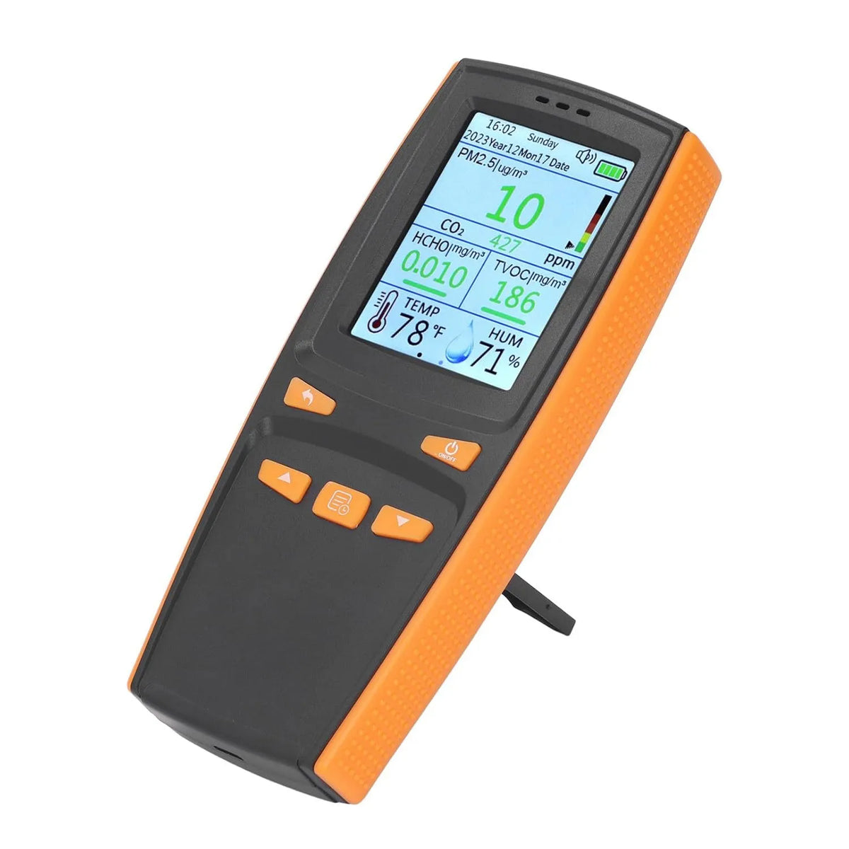 Walfront, Monitor, CO2, przenośny, 2 strefy temperaturowe, detektor PM2