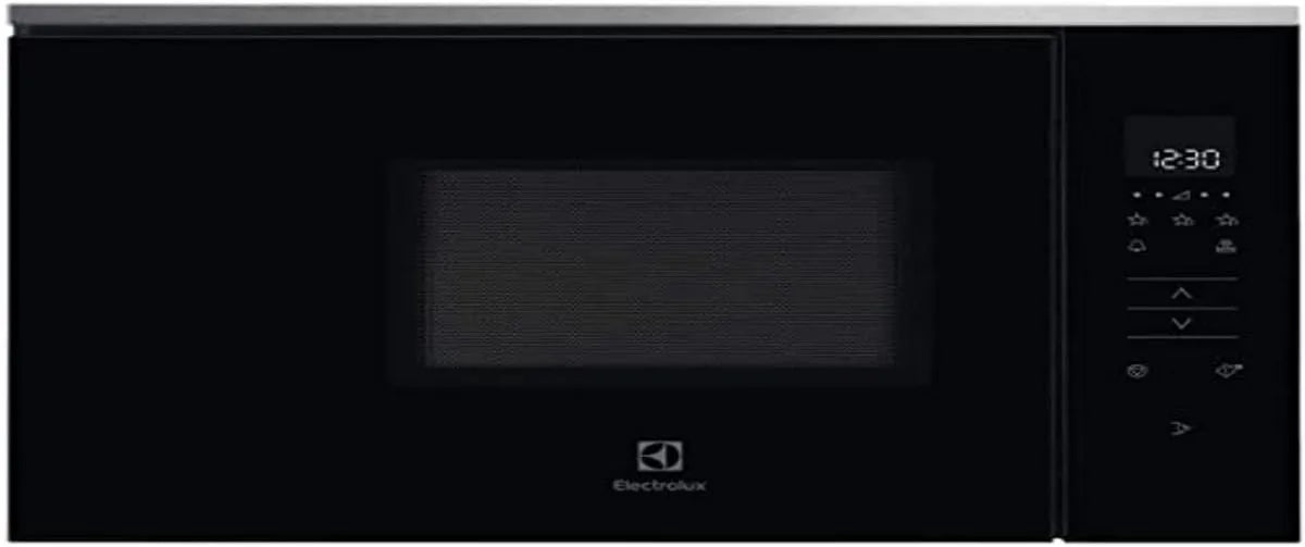 Electrolux, KMFE172TEX Kuchenka mikrofalowa, 17 l, 800 W, do zabudowy, stal nierdzewna, czarna