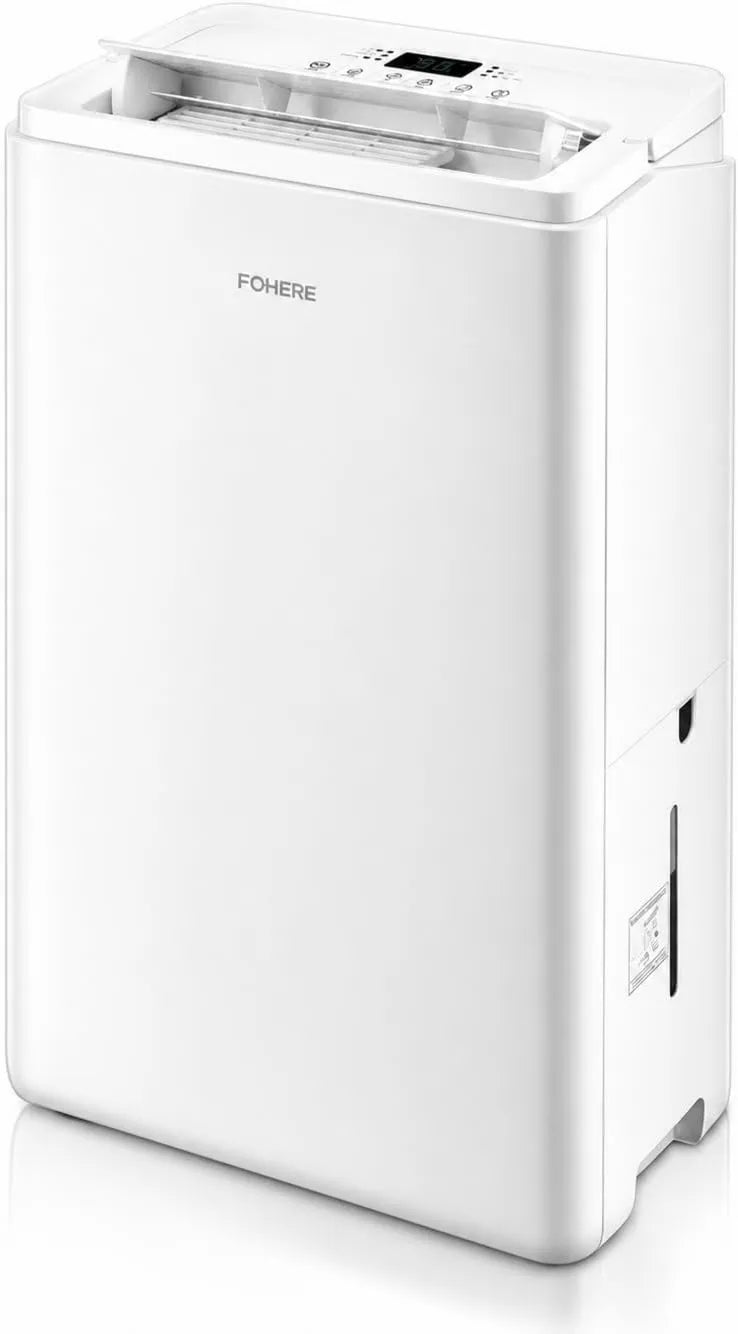 FOHERE osuszacz powietrza, Denawilżacz, 4, 2 l, 30 l / 24H, zegar, WiFi, oscylacja, duży zbiornik, 24H minutnik przeciwwilgociowy 30 l/24H