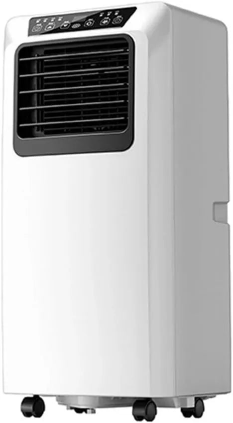 LIBYHEI klimatyzator przenośny, 7000BTU klimatyzator, przenośne, poruszające się koła, LED ekran i uniwersalne katory dla łatwego montażu i mobilności, kompaktowy klimatyzator z