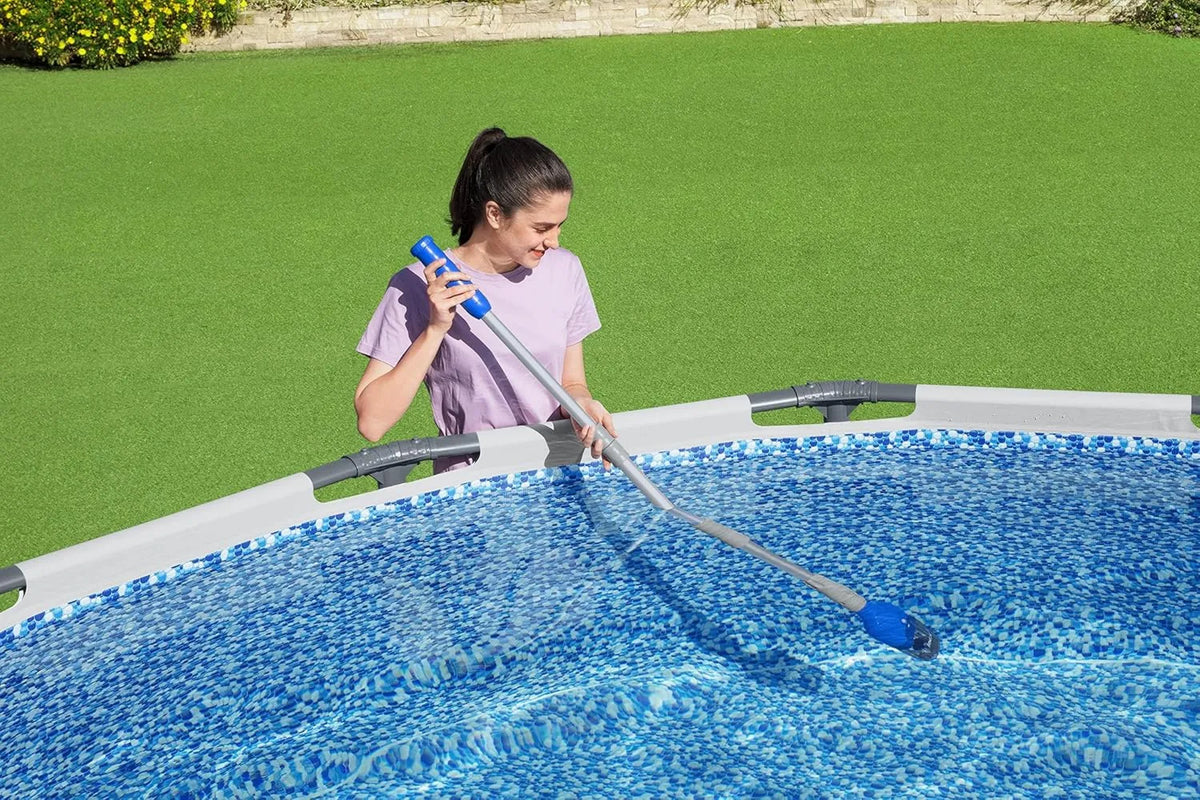 Bestway, Flowclear AquaTech WiFi Pool Odkurzacz, szary, ssanie elektryczne, bezprzewodowy