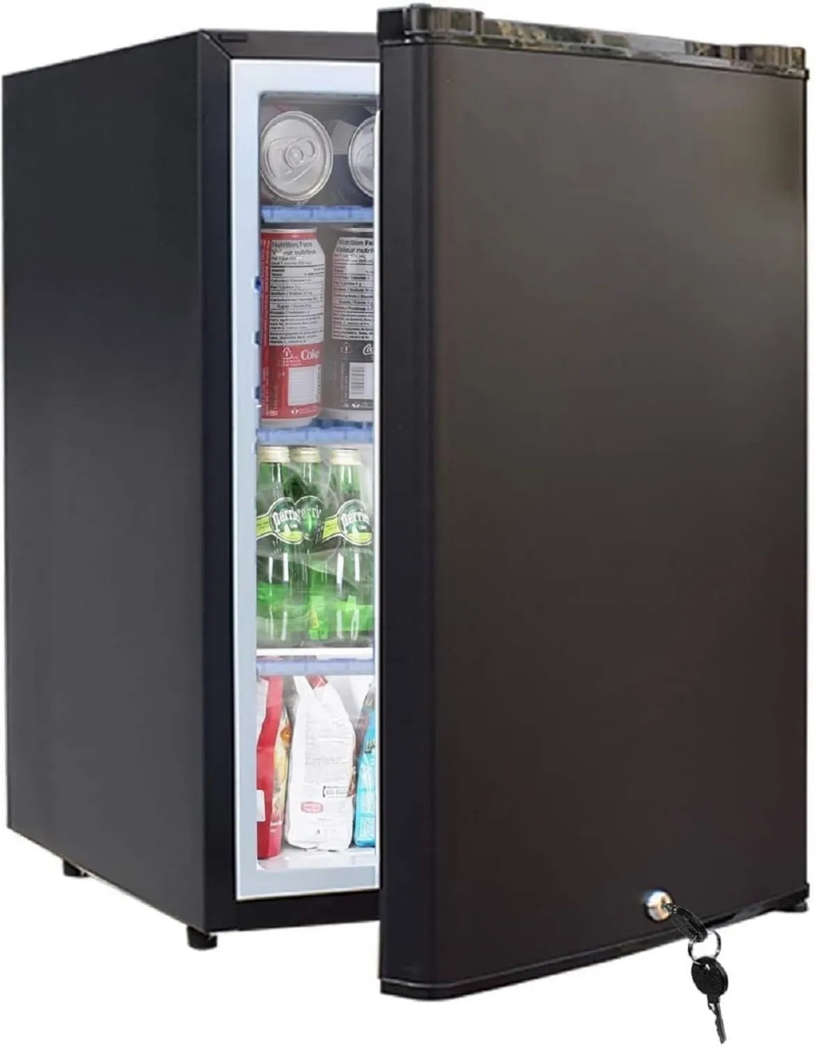 SMETA minilodówka, Lodówka, 50 l, 12 V, tłumik, kemping, czarny