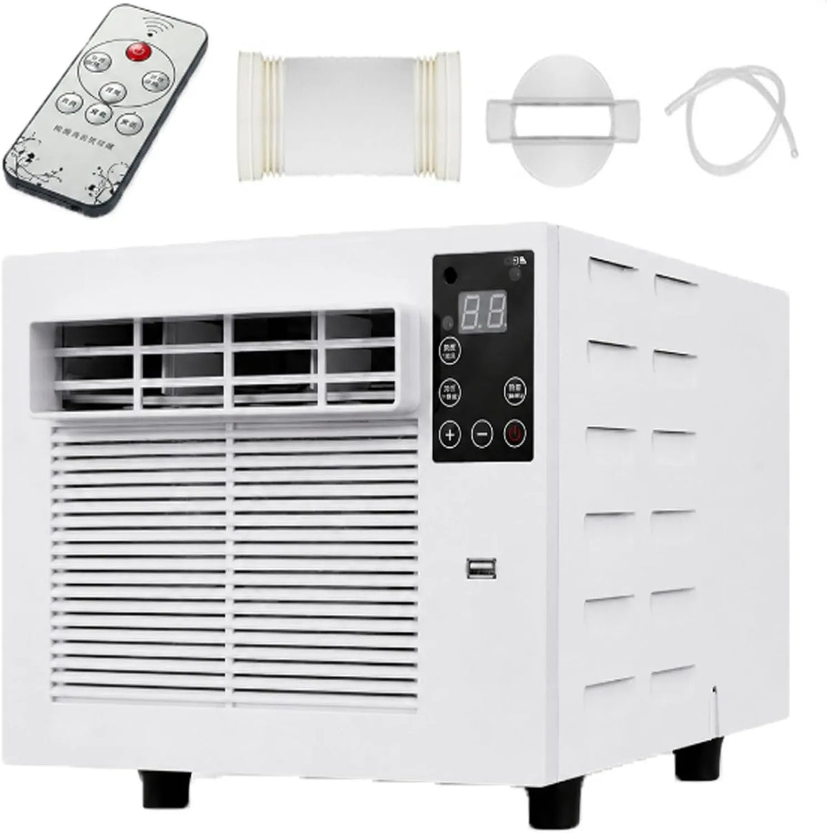 smafoseedding klimatyzator przenośny, Klimatyzator, 280 W, przenośny, licznik czasu, cichy, 1876 Btu, SUV I przyczepa, minutnik w odległości AC