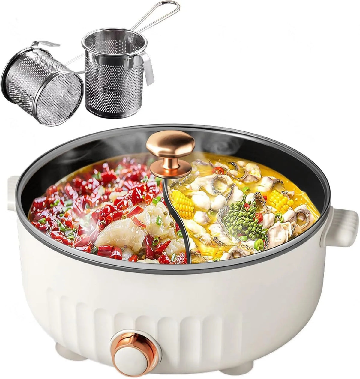 ARTSIM, Fondue, IP65, biały, dla związków rodzinnych
