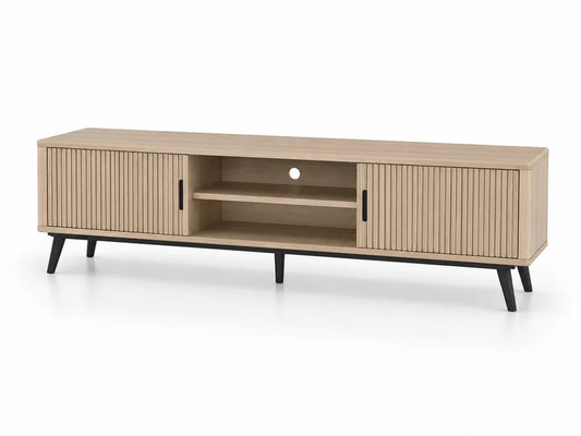 Szafka RTV drewniana z półkami 180x40x50 cm