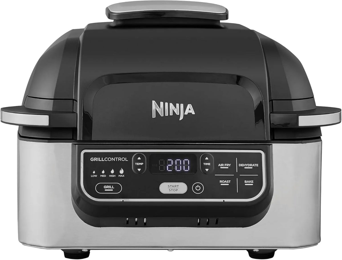 Ninja AG301EU frytkownica, 5,7 l, 3,8 l, funkcja grilla, Foodi Grill i Frytkownica beztluszczowa, smażenie bez oleju, ciasta i więcej