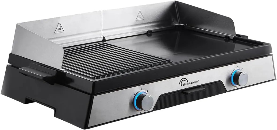LITTLE BALANCE, Plancha, BALANCE, stal nierdzewna, czarna, czarna / Inox