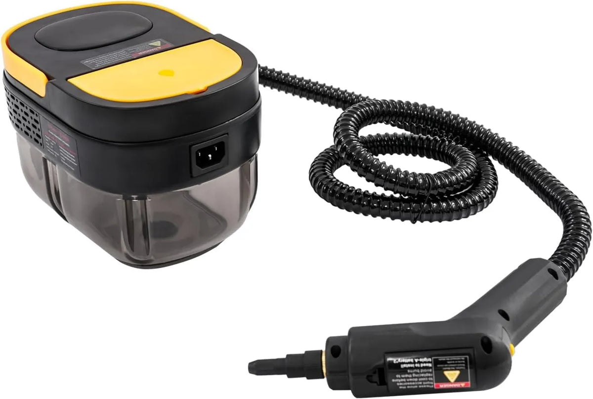 OBLLER myjka parowa, Grzejnik elektryczny, 1, 6 l, 1500 W, przenośny, duży zbiornik, para, wysokociśnieniowy czyszcznik parowy, 3 bar, Czyszczenie parowe ręczne