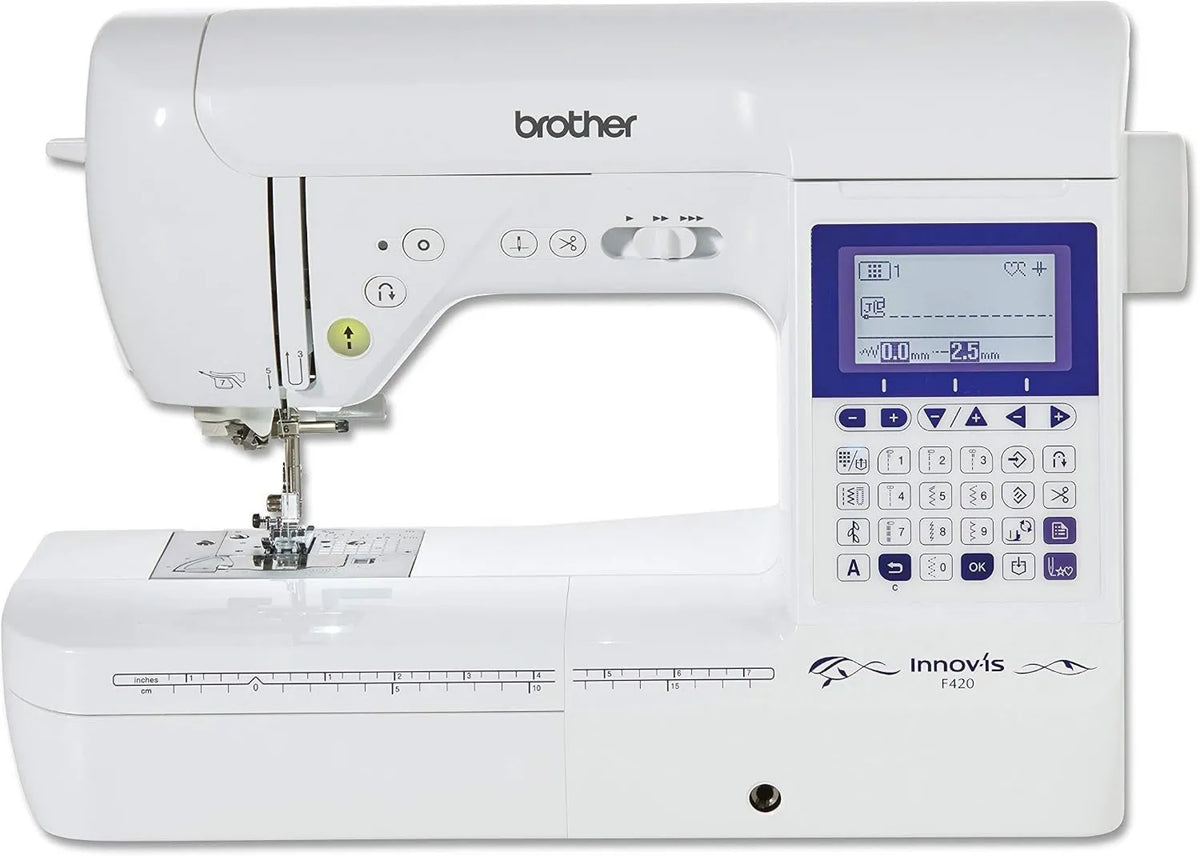 Brother, Brat F420 Maszyna do szycia, elektryczna maszyna do szycia, biały