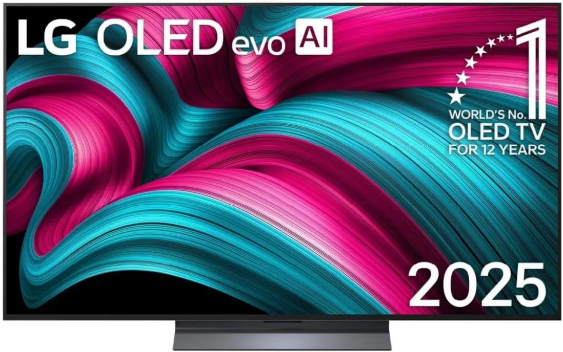 LG telewizor, OLED55C56LB Smart TV, 55 cali, TV, 4K UHD, 2025, 55 'OLED UHD 4K, TV Evo AI C5