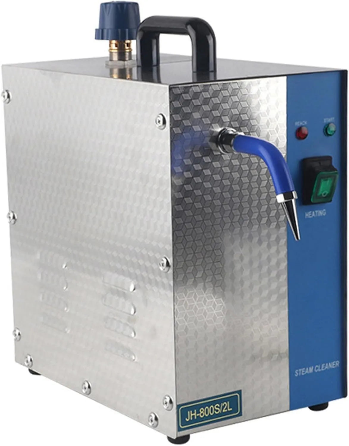 CUTANGELAR myjka parowa, Czyszczenie parowe 1300 W / 2600 W, 2 l, 1300 W, 2600 W, profesjonalne, stal nierdzewna, Do czyszczenia kamienia szlachetnego, 135°C / 275 ° F 1300 W/2600 W C/275