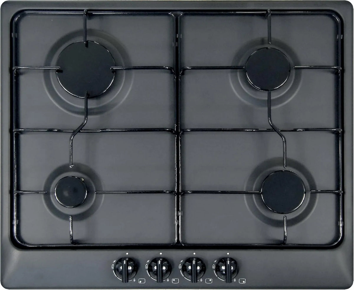 Plados płyta grzewcza, Piec gazowy STAR60, 60 cm, wbudowany, czarny