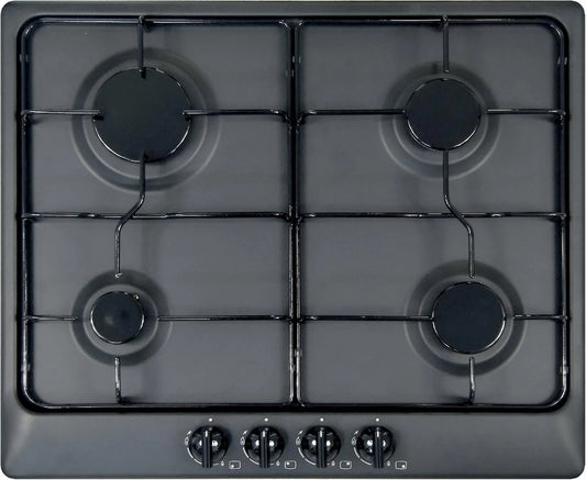 Plados płyta grzewcza, Piec gazowy STAR60, 60 cm, wbudowany, czarny