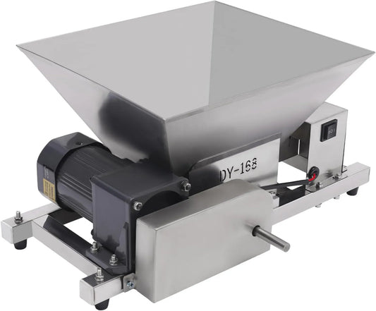 XIAYUHE, Elektryczny młyn owocowy, Frez i chleb, 60 W, 20 kg / h, 4 l, Z przekładnią, Plastikowe osłony ochronne, 1600 obr. / min