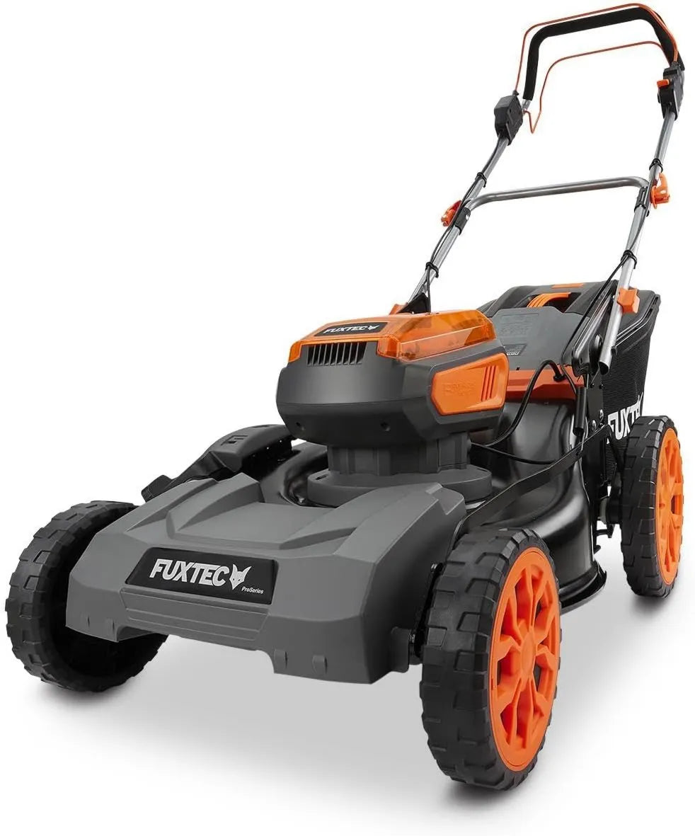 Fuxtec, FX- E2RM46PROSET 5Ah Ładowarka, 46 cm, 50 l, 40 V, 100 mm, bezprzewodowy, FX-E2RM46PROSET