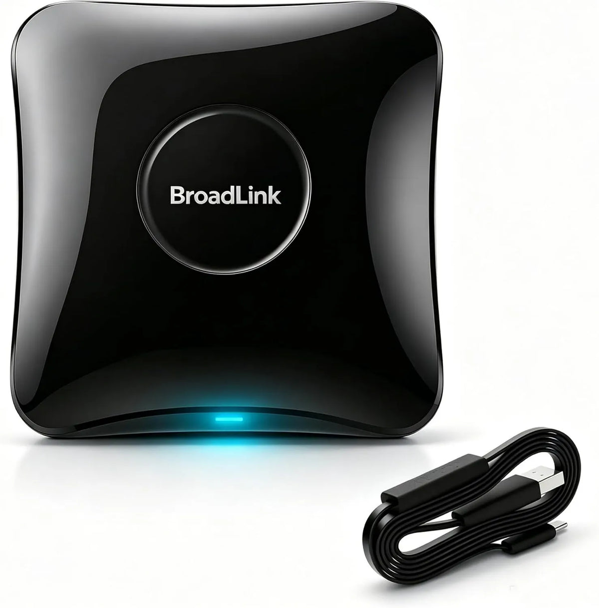 broadlink, FI 2 RM4 Monitor, WiFi, USB, 4 GHz, ekran komputerowy, RM4 Pro i zestaw kabli czujników