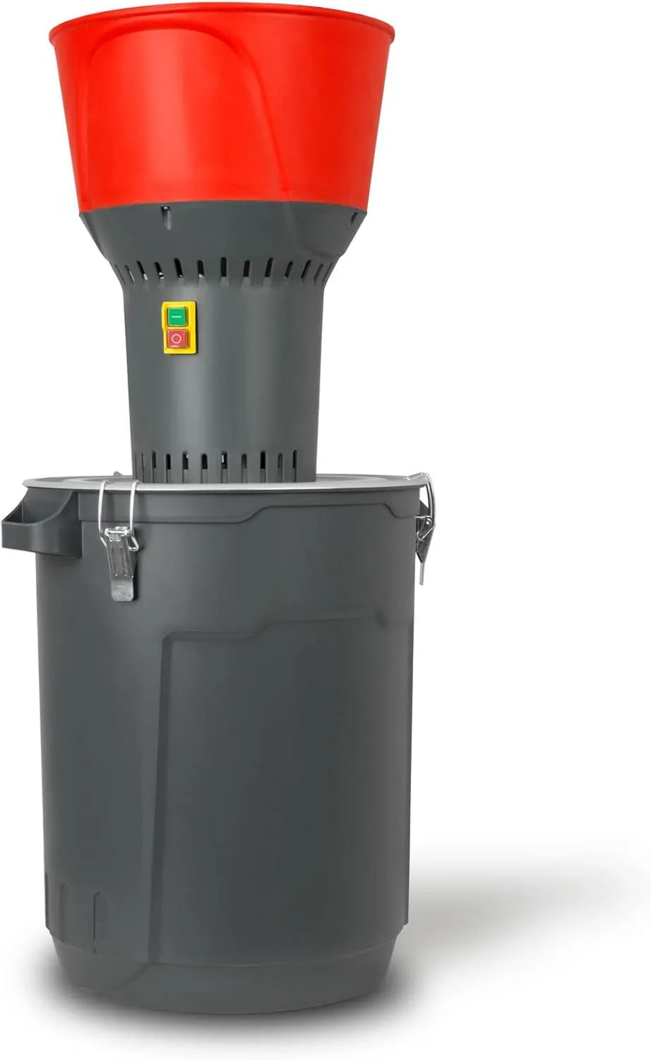 EBERTH, młyn zbożowy, 50 l, 1300 W, 400 kg / h, duży zbiornik, stal nierdzewna, 5 Tami wliczone, Silny silnik 1300 W 400 kg/h