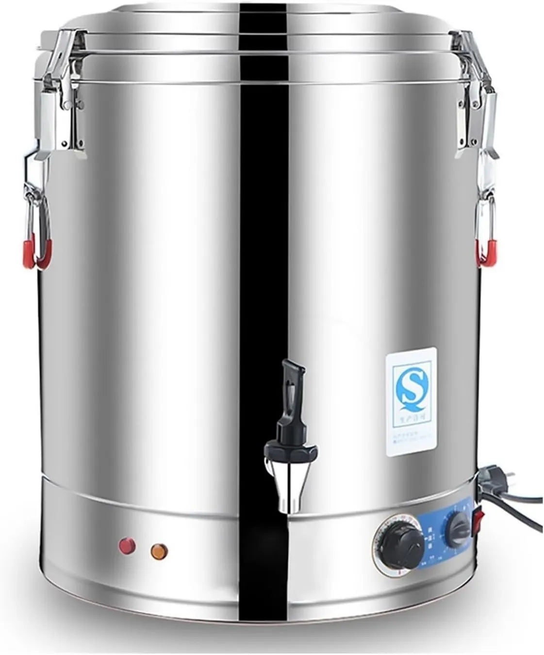 YXCMD, Grzejnik elektryczny, 40 l, 2800 W, profesjonalny, restauracja, stal nierdzewna, kocioł ze stali nierdzewnej z regulacją cyfrową
