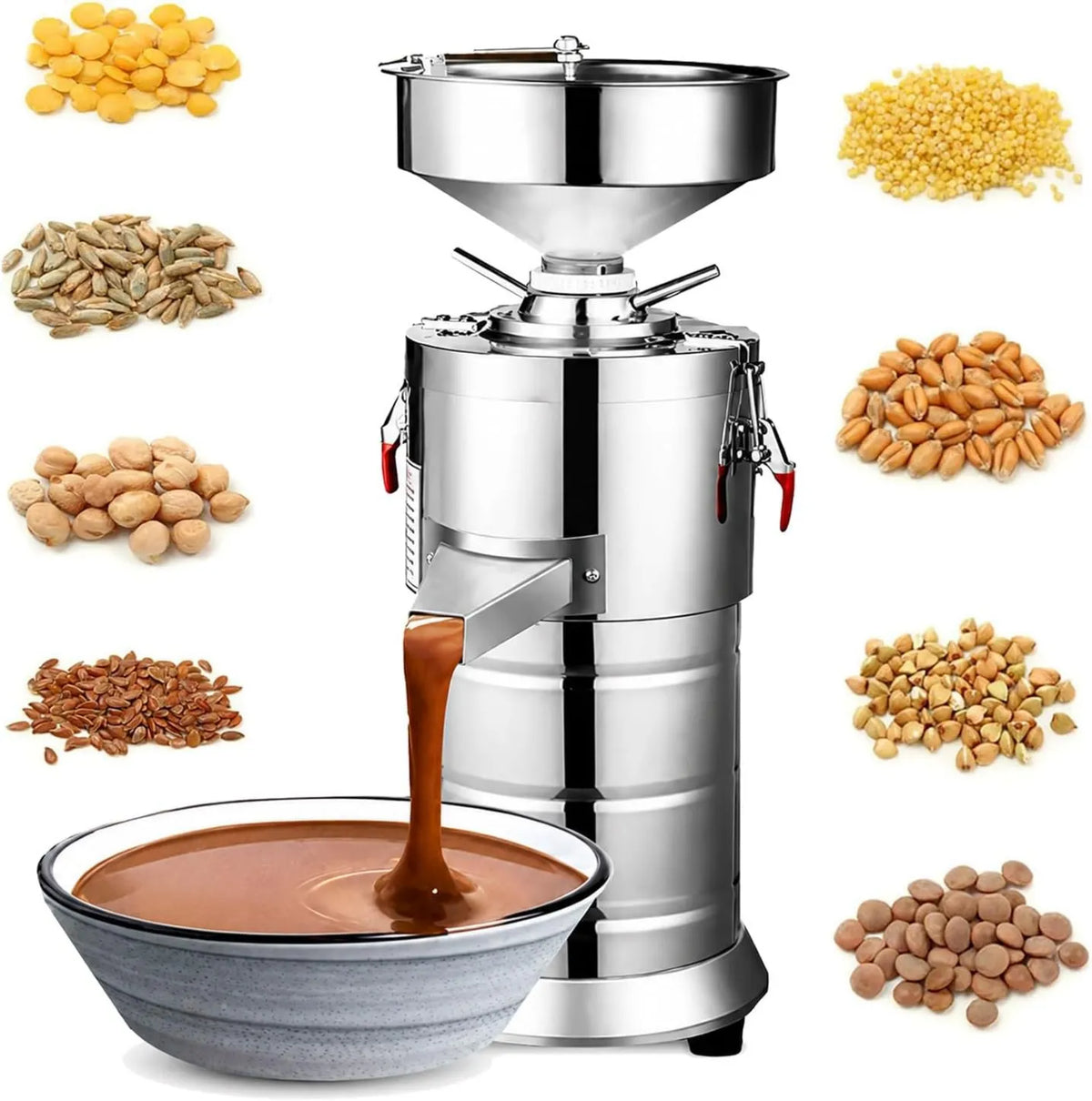 GSHSHOU, Masło maszyny, Mill, 1100 W, 15 kg, profesjonalny, dla makaron sezamowych i orzechów