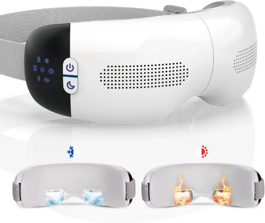 HuBDIC, Masażer, Bluetooth, funkcje grzewcze, biały, aby złagodzić migrenę