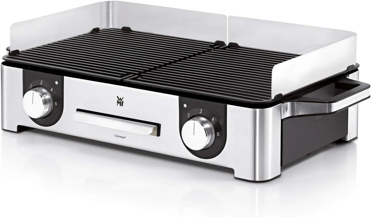 WMF grill elektryczny, 50 cm, 28 x 50 cm, 28 cm, funkcja grilla, Compact Grill Elektryczny, Czarny/Srebrny