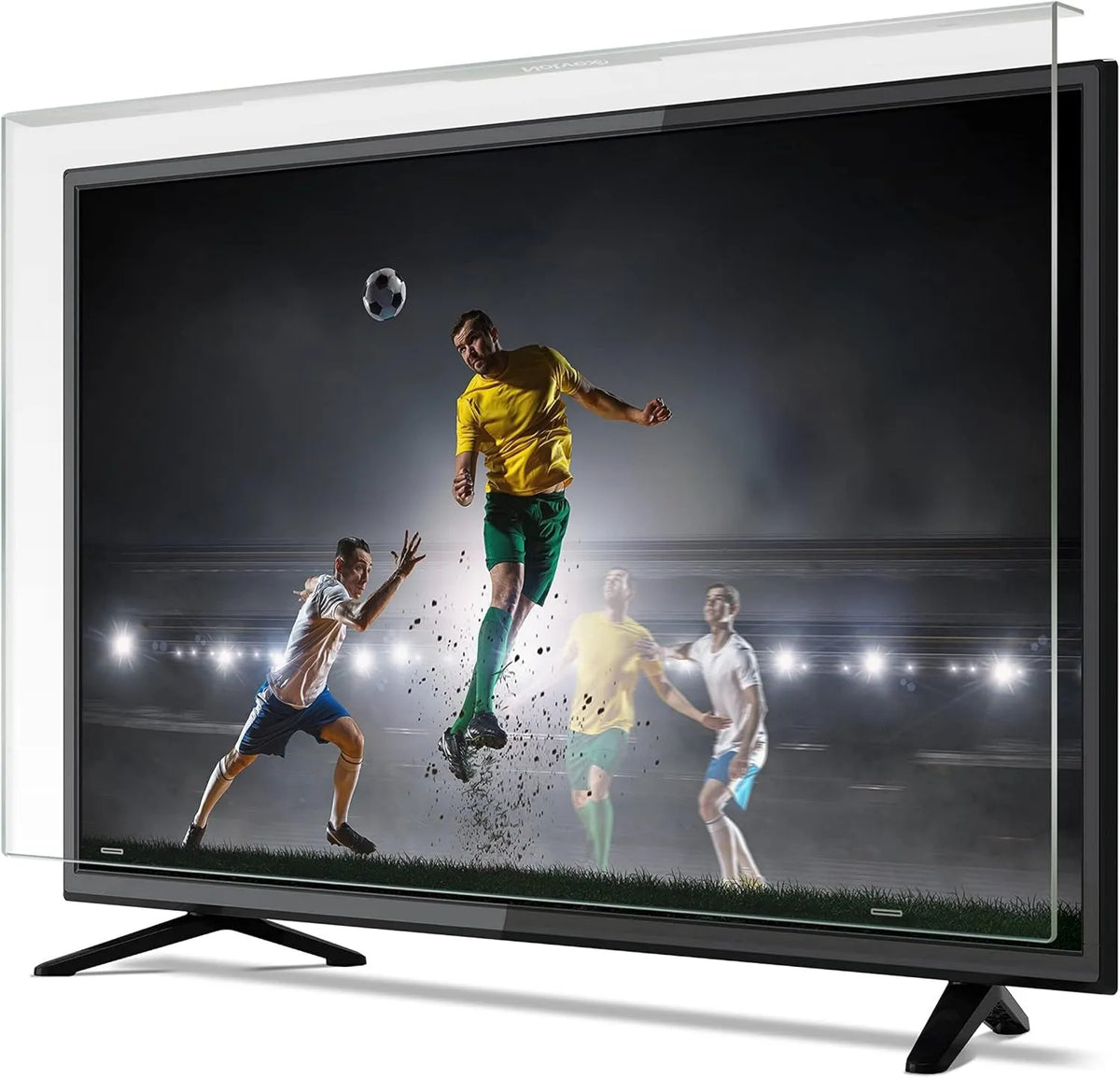 Notvex, Inteligentny telewizor, 65 cali, TV, 55 cali, 100% Gwarancja ochrony ekranu, Szkło ochronne, Brak zarysowań, Kompatybilny ze wszystkimi modelami