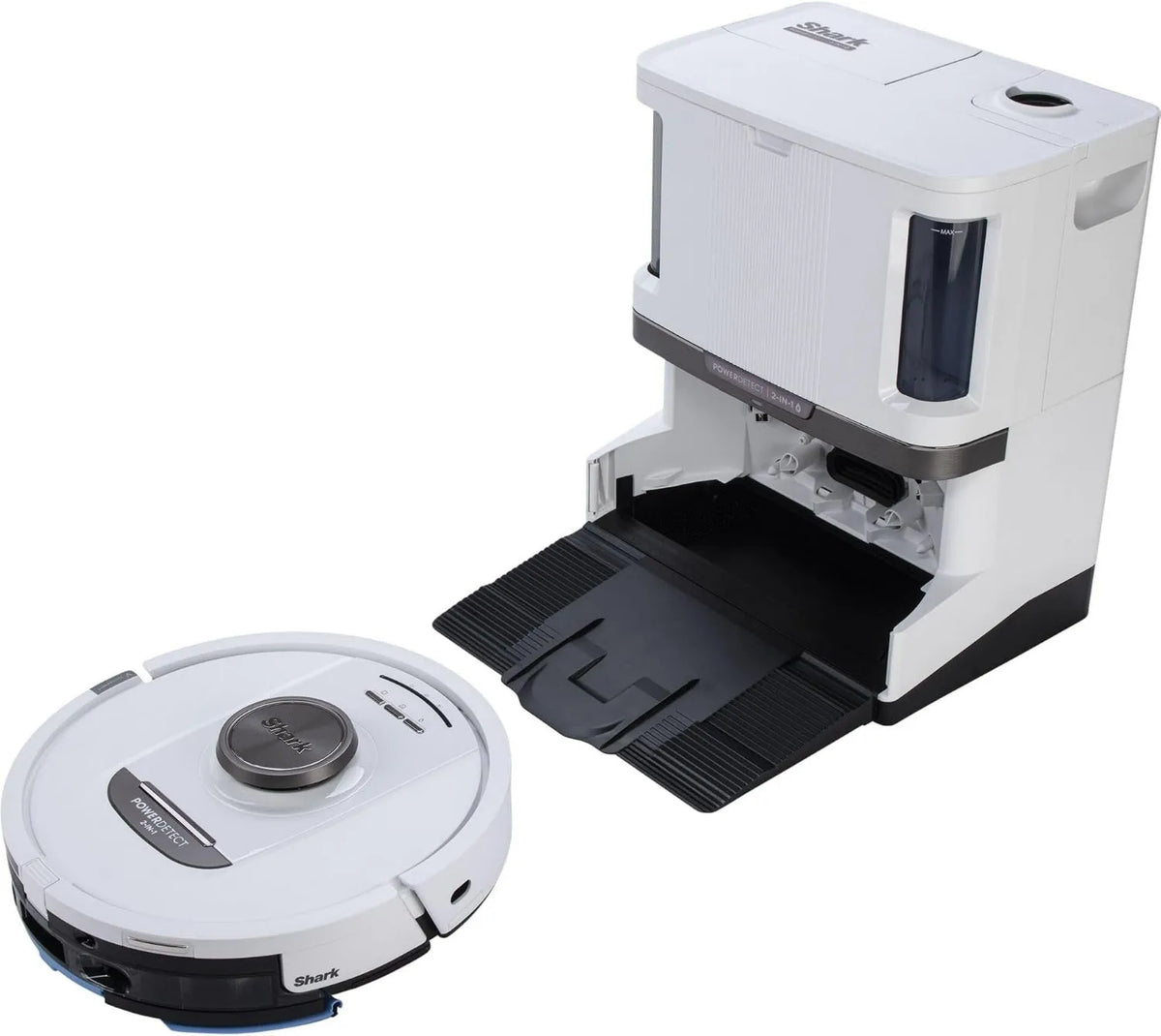 RV2800ZEEU robot odkurzający, sterowanie dotykowe, sterowanie WiFi, praca automatyczna, Shark PowerDetect Robot odkurzająco-mopujący 2 w 1