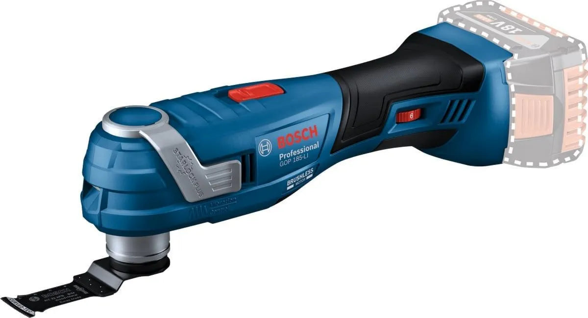 Bosch GOP 185-LI, 20.000 min, zasilanie akumulatorowe, 1 brzeszczot BIM do cięcia wgłębnego Starlock Plus