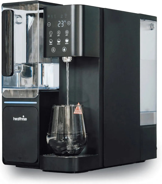 healthrise, Filtr, stół, system filtracji wody pitnej, 4, 5 l, 45 do 100°C, duży zbiornik, 5 poziomów, dla czystej wody pitnej