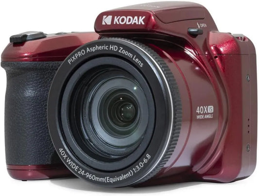 AZ405 X40, 24 mm, Full HD, 1080p, KODAK Pixpro Astro Zoom, cyfrowy zoom mostkowy