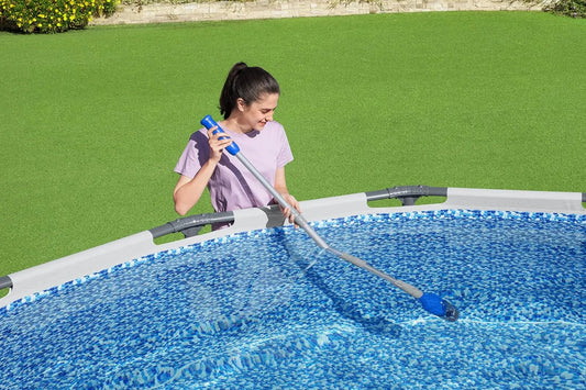 Bestway, Flowclear AquaTech WiFi Pool Odkurzacz, szary, ssanie elektryczne, bezprzewodowy