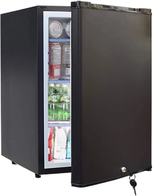 SMETA minilodówka, Lodówka, 50 l, 12 V, tłumik, kemping, czarny