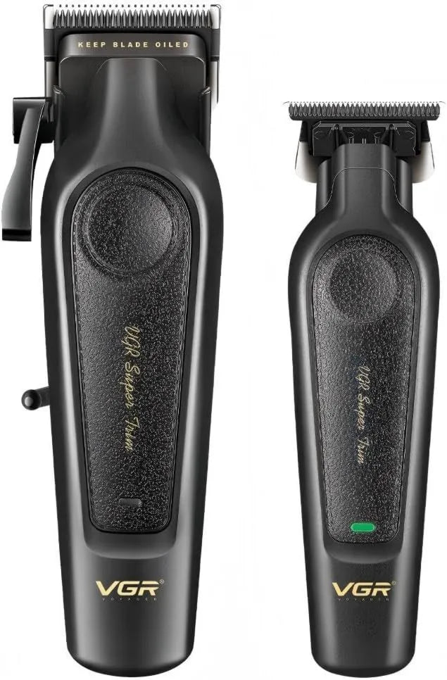 VGR maszynka do strzyżenia, 197 Men 's Hair and Barbe Men Men' s Weer Set with Ceramic Blades, LED Indicators and Comb ters, 197 & 995 Men 's Hair Whers Weer profesjonalny Without