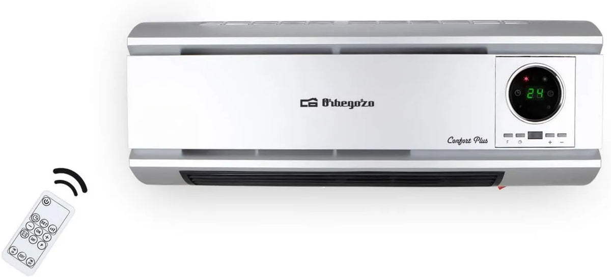 Orbegozo, SP 6500, 1 l, 2000 W, srebrny, panel LED, 44 decybele