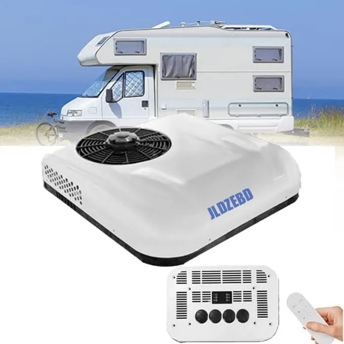 JLDZEBD, Klimatyzator, 12 V, kemping, Zimny / chłodny wiatr i 2 Style Ogrzewanie, Kemping- Samochody