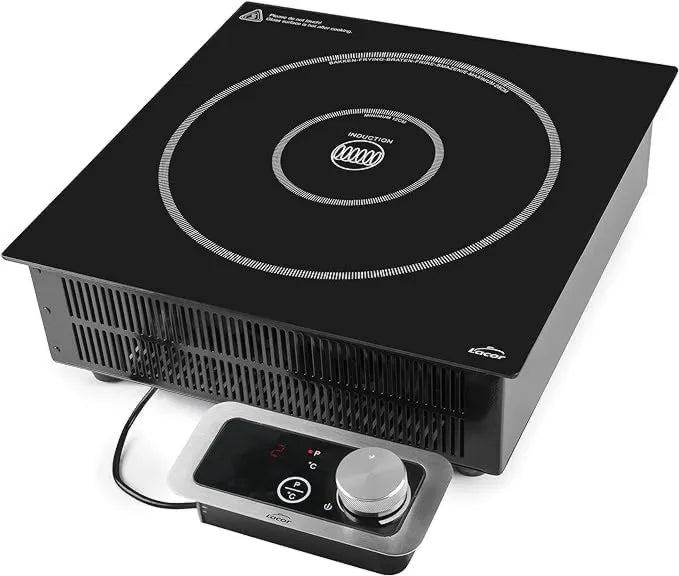Suinga płyta grzewcza, Płyta indukcyjna IPX3, 12 cm, 3500 W, stół indukcyjny do gotowania, przenośny, profesjonalny, stal nierdzewna, czarny, 10 poziomów mocy