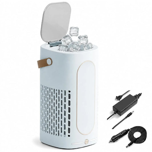 Generic kostkarka do lodu, 12 V, mobilny, kemping, niebieski, Mini Table maszyna w 15- 20 Min, 10 Icemakers na cykl