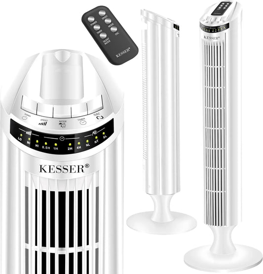 KESSER, Klimatyzator, wentylator kolumnowy z ekranem LED