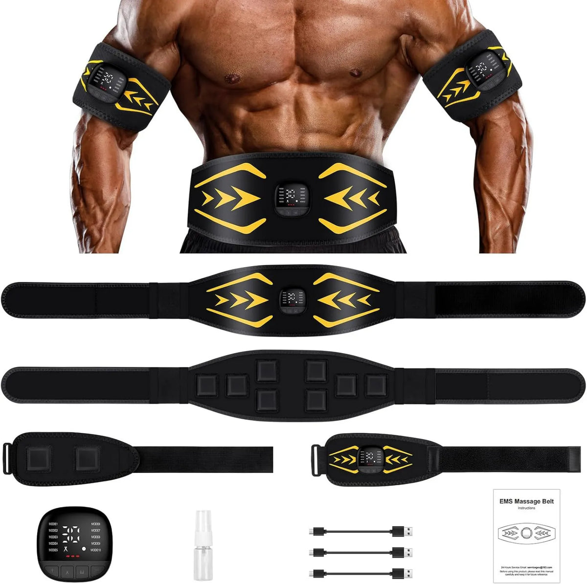 Relassy, trener Abdos Biceps, EMS