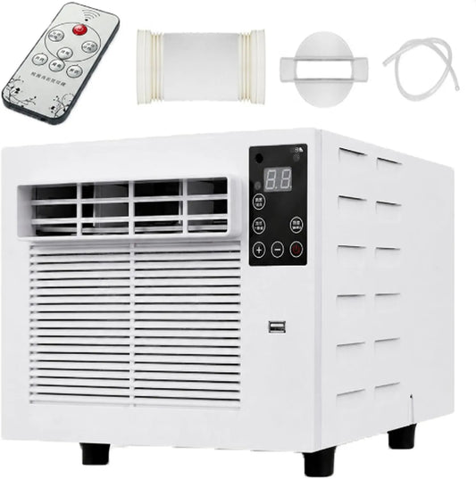 smafoseedding klimatyzator przenośny, Klimatyzator, 280 W, przenośny, licznik czasu, cichy, 1876 Btu, SUV I przyczepa, minutnik w odległości AC