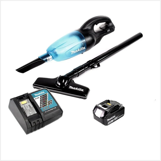 Makita DCL 180 odkurzacz, 4,0 Ah, 1 x 4,0, B 18 V odkurzacz z akumulatorem litowo-jonowym