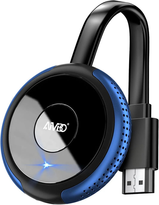 AIMIBO, Monitor, Android OS, DLNA streaming, 4K UHD, HDMI, 4K bezprzewodowy wyświetlacz Dongle Plug & Play, obsługuje Airplay DLNA Miracast, 4 G i 5