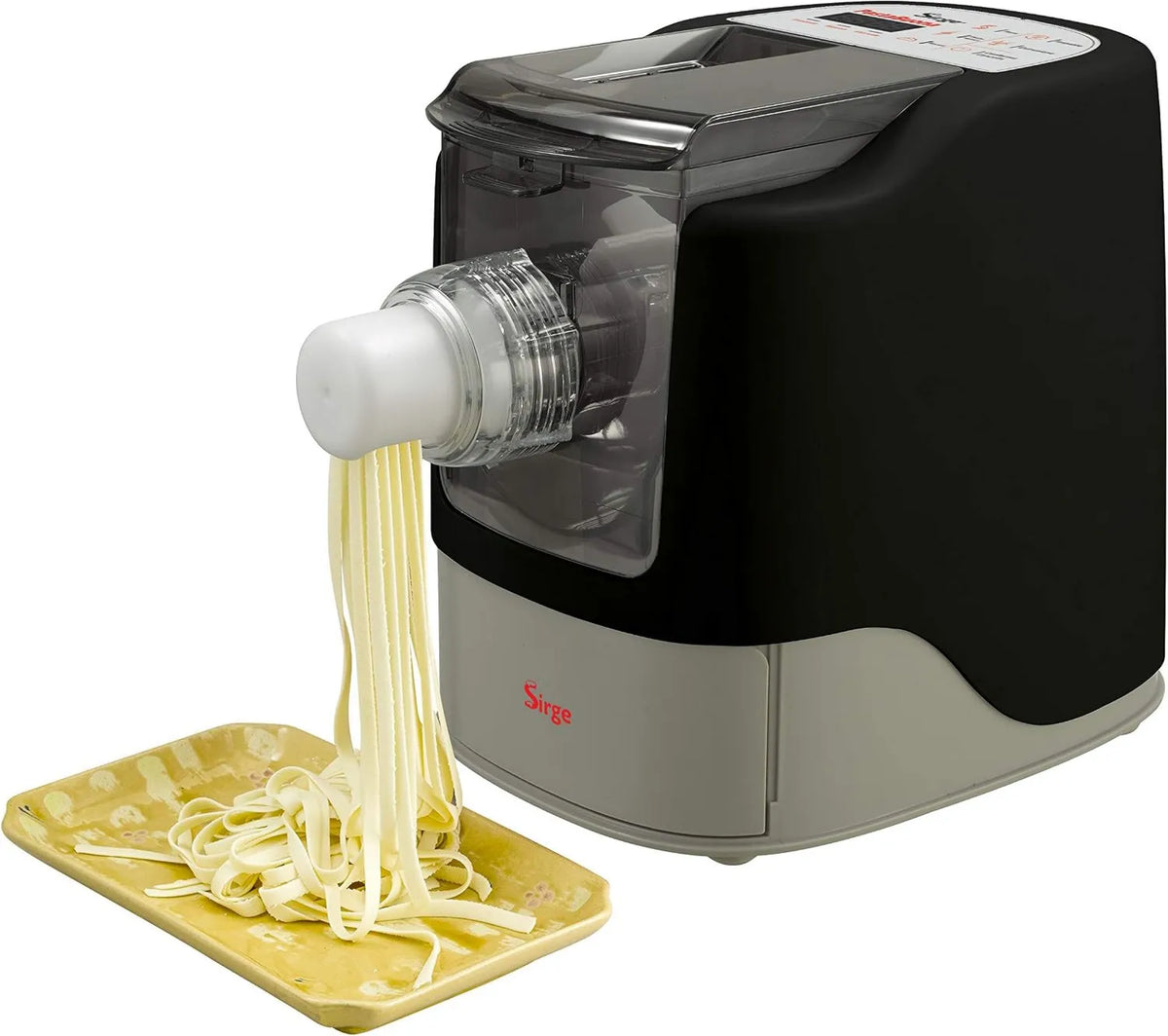 Sirge maszynka do makaronu, Maszyna do makaronu, 260 W, 4 programów, pizza, Akcesoria do ravioons i zestaw do pizzy / chleba, do 480 g mąki