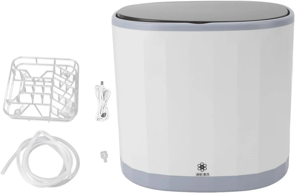 Asixxsix zmywarka przenośna, Zmywarka, USB, 360 stopni czyszczenie, czyszczenie herbaty, urządzenie do automatycznego przechowywania z uchwytem Cup Design